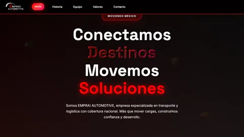 Sitio web de EMPRAI Automotive