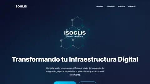Sitio web de ISOGLIS