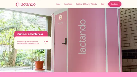 Sitio web de Lactando