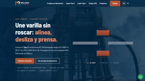 Sitio web de MOLBER