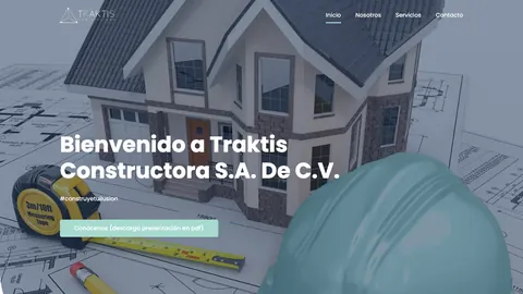 Sitio web de Traktis